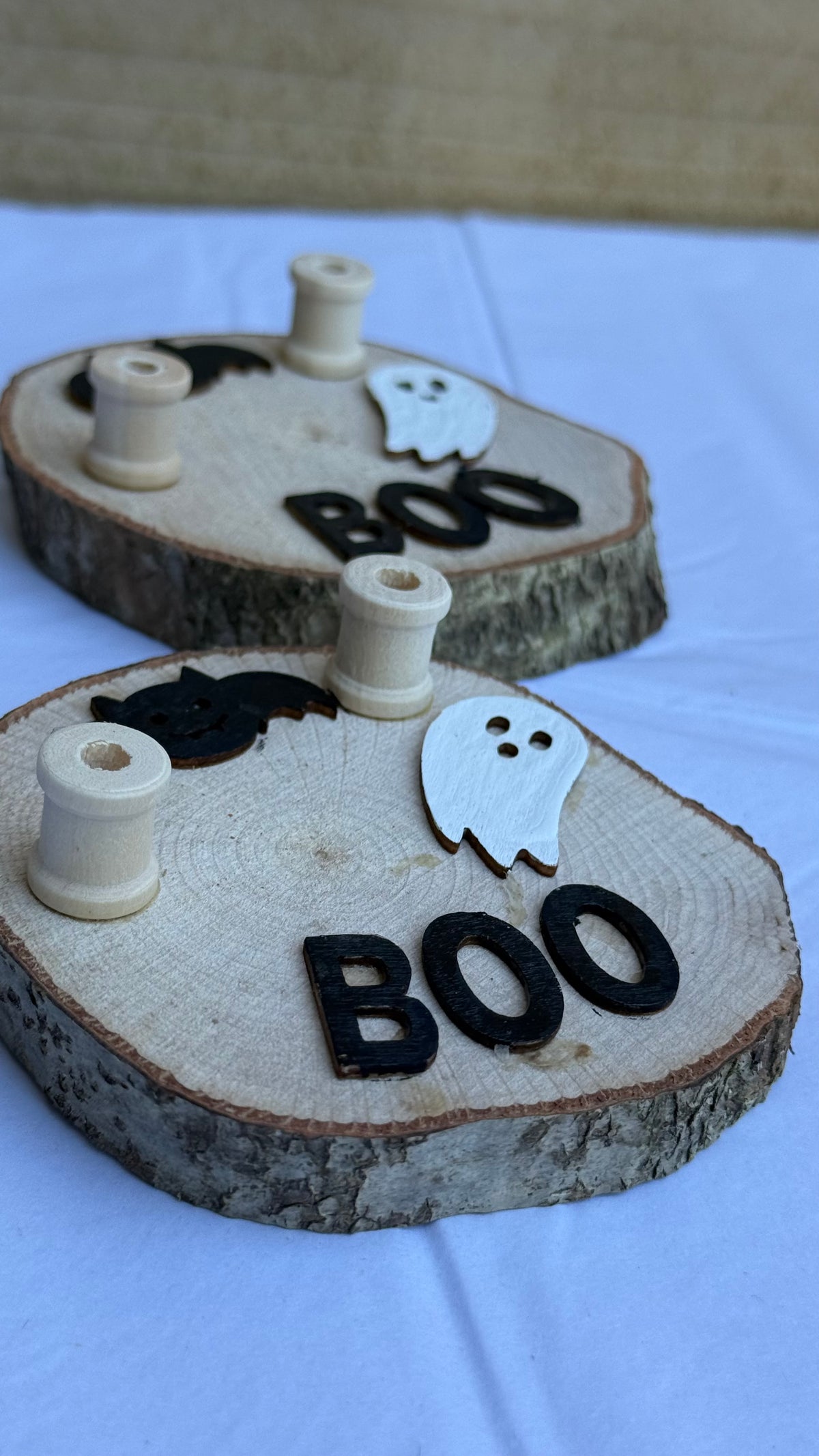 Halloween “Boo” spray holder for hamster cages