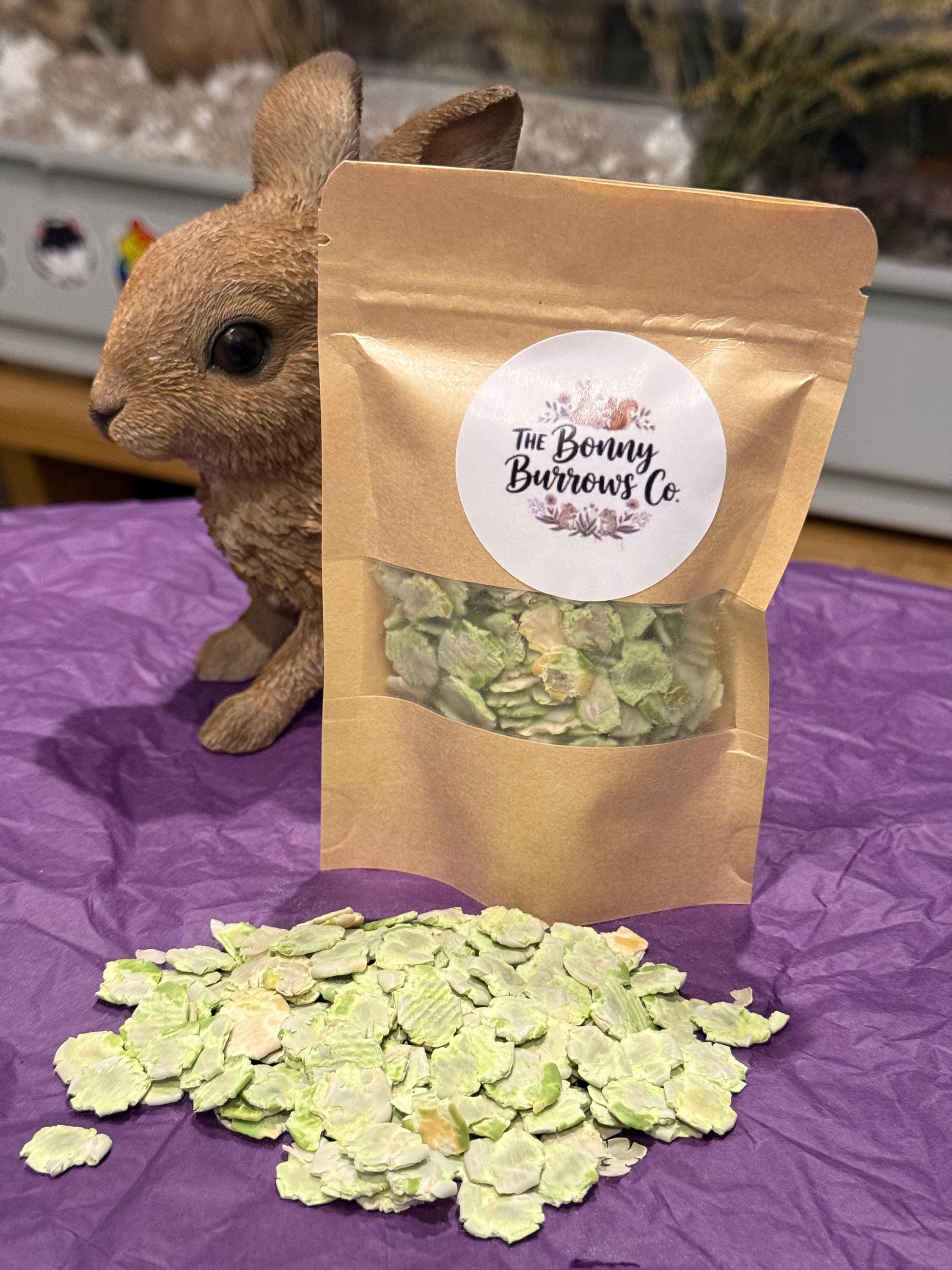 Organic Pea Flakes Small Animal Treats