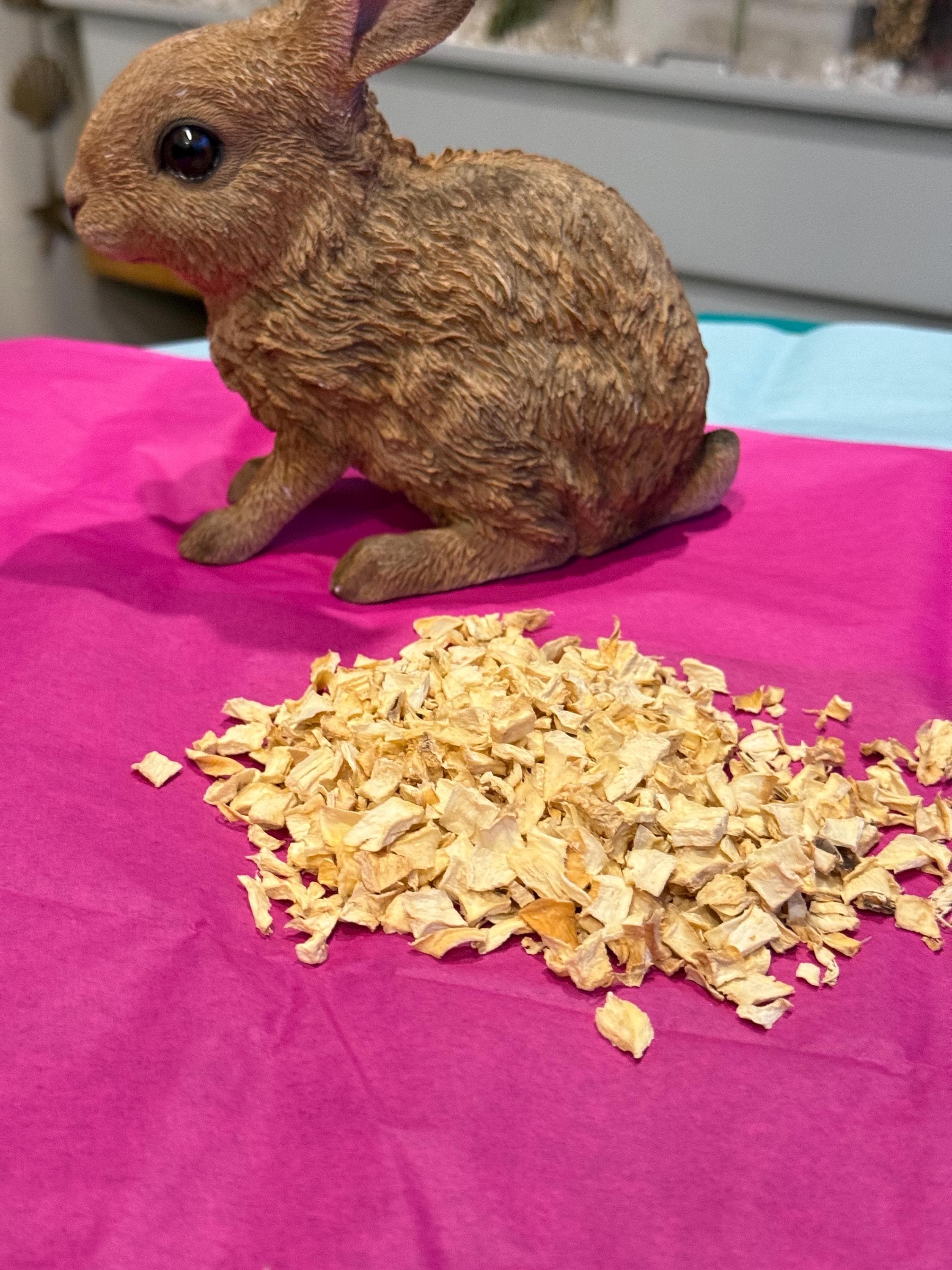 Dried Parsnip Flakes For Small Animals Hamster Treats