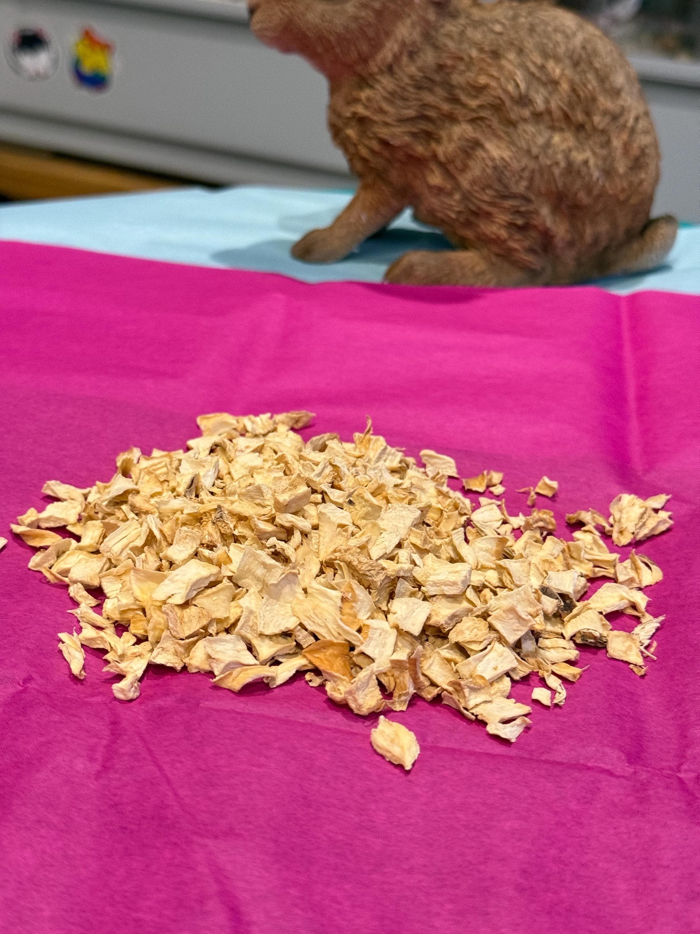 Dried Parsnip Flakes For Small Animals Hamster Treats