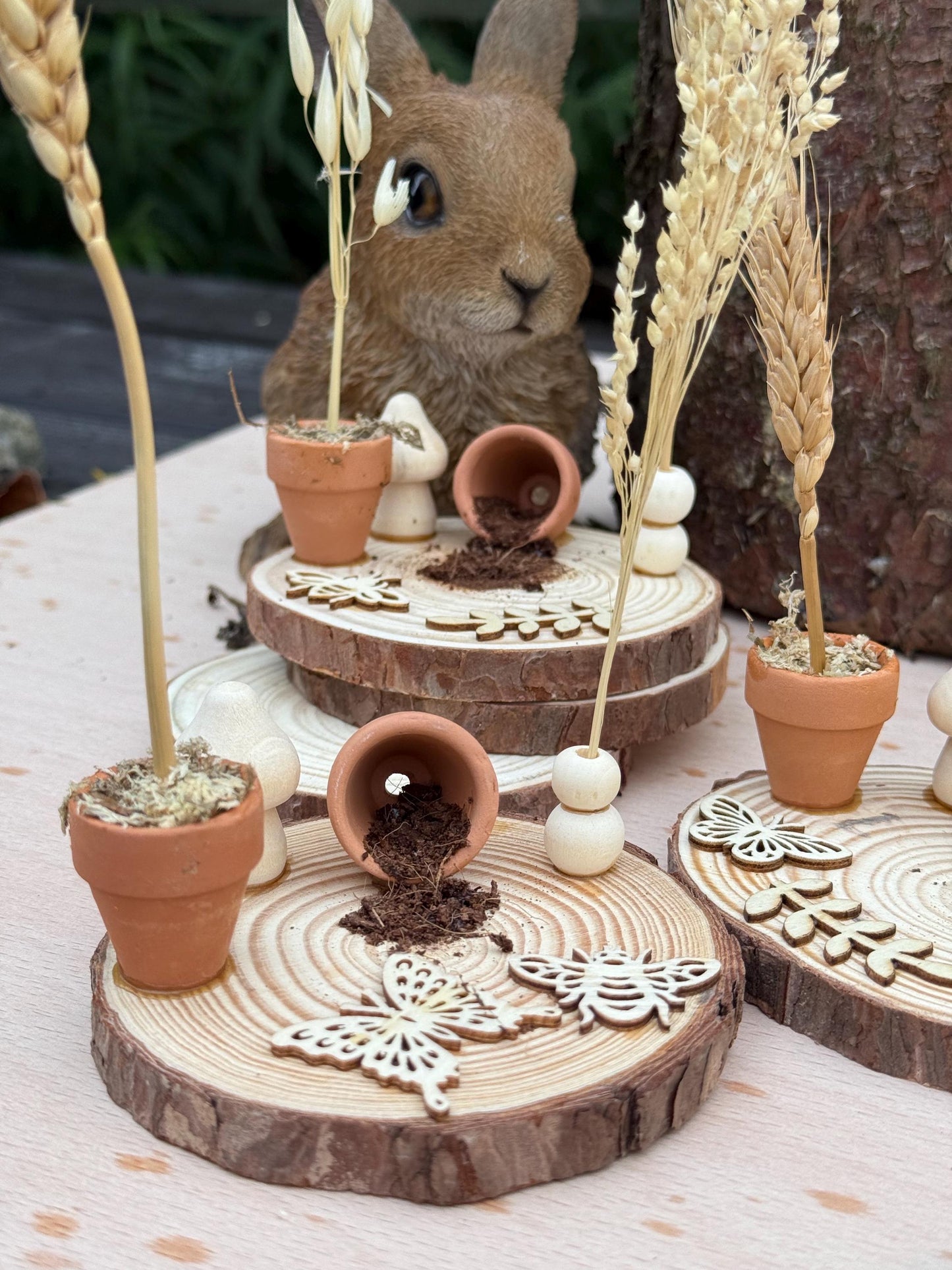 Hamster Spray Holder| Mini Garden Pot Theme | Small Animal Enrichment