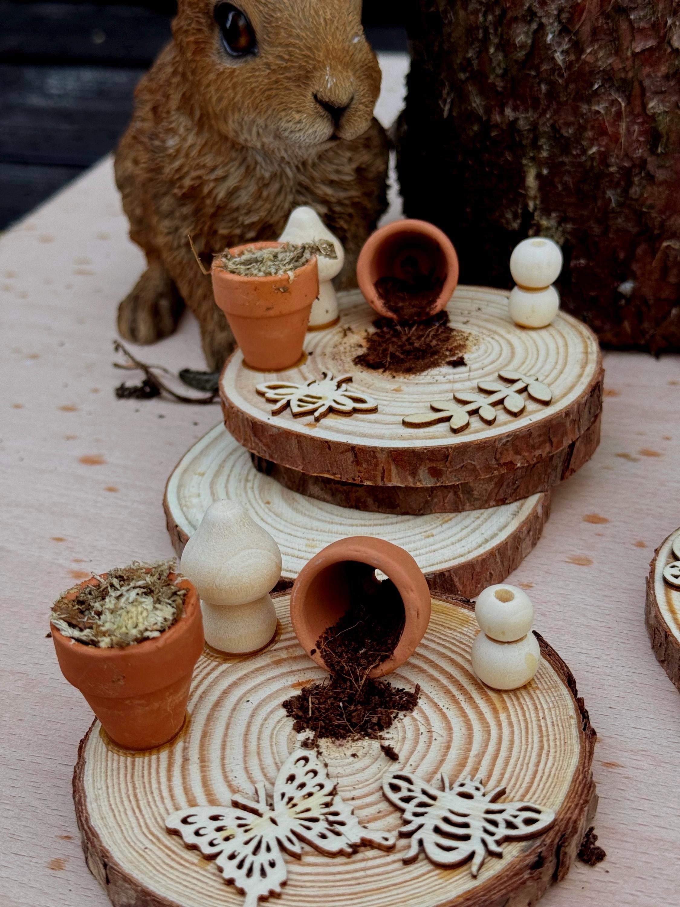 Hamster Spray Holder| Mini Garden Pot Theme | Small Animal Enrichment