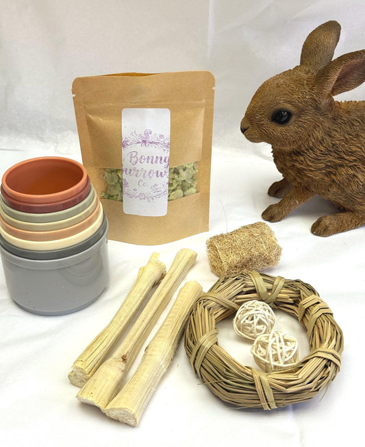 Bunny Bundle Stacking Cups,  Chews & Treats