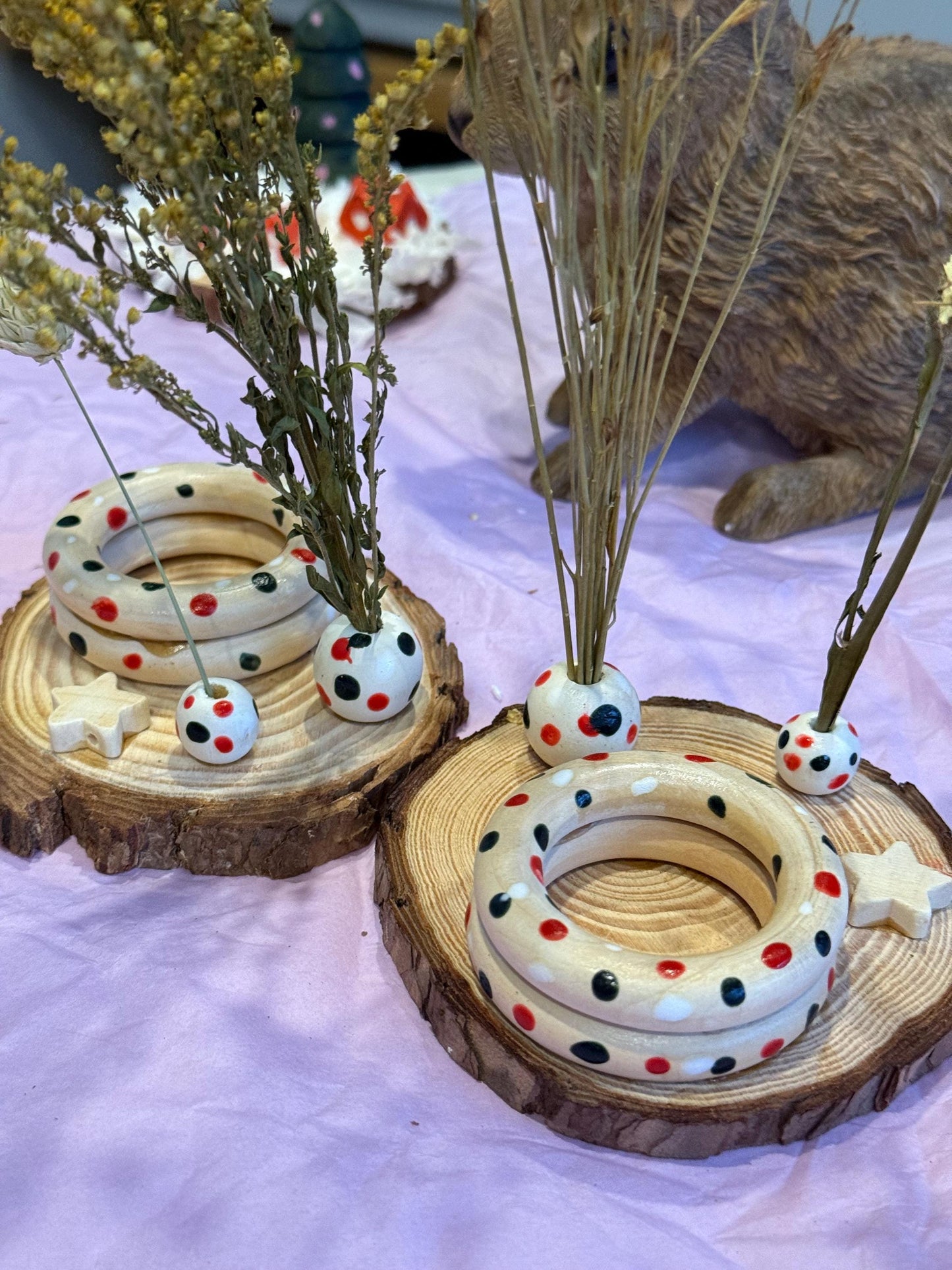Christmas Spray and Treat Holder For Hamsters