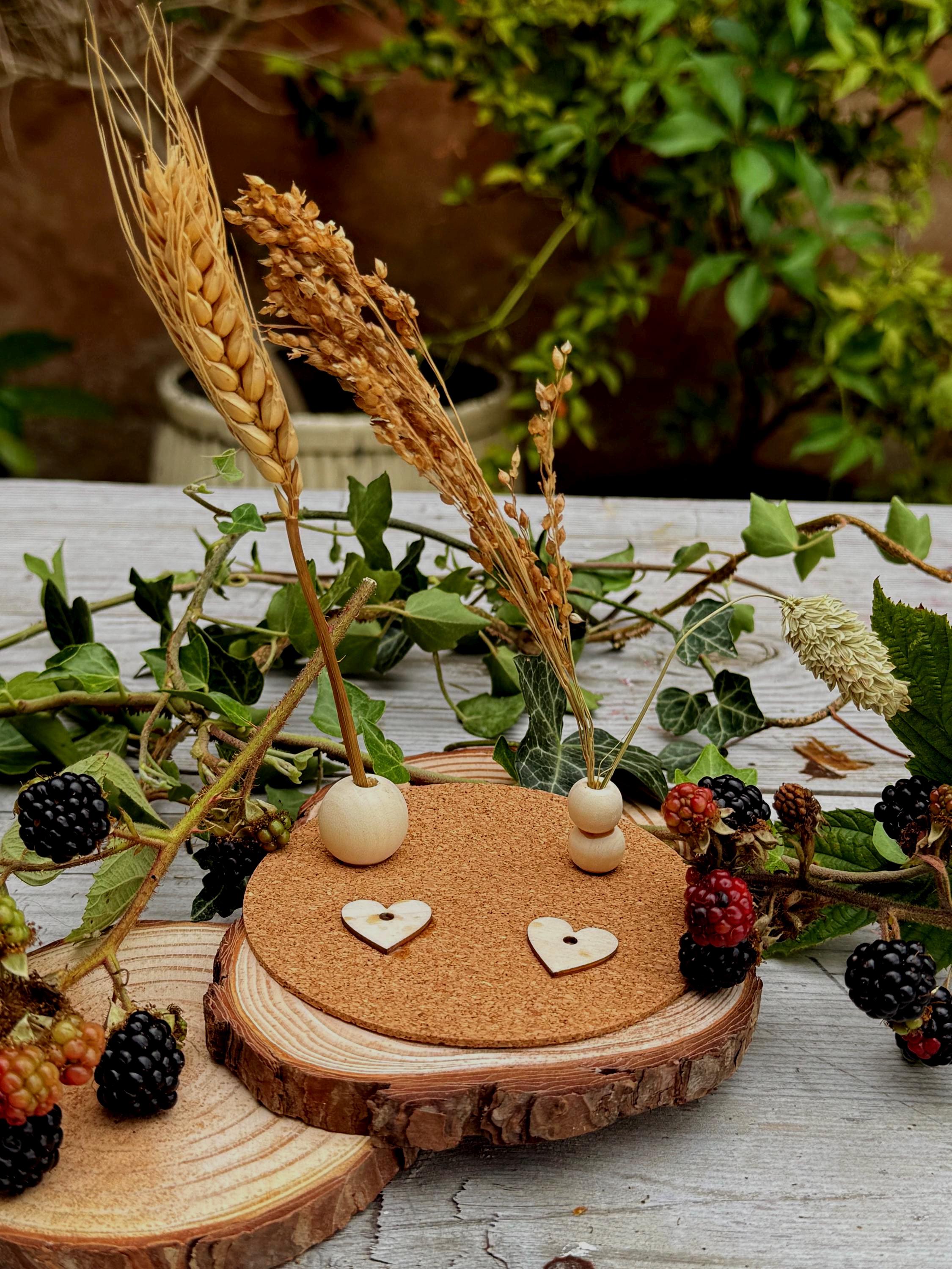 Natural Cork Hamster Spray Holder: Foraging Enrichment Mat