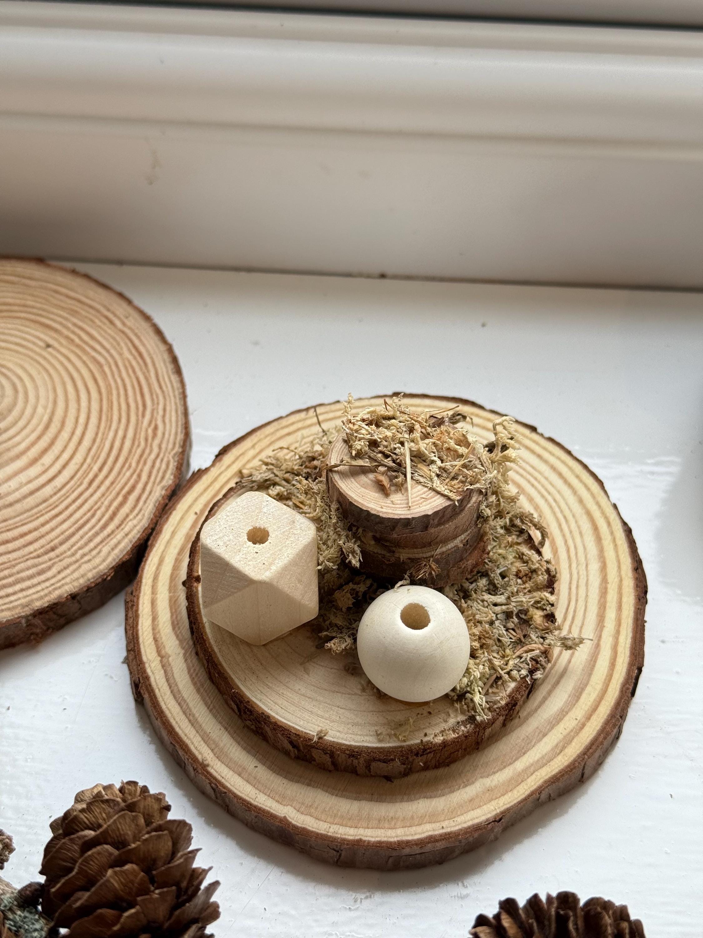 Log Stack Spray Holder Foraging Toy For Small Animals, Hamster Safe Moss