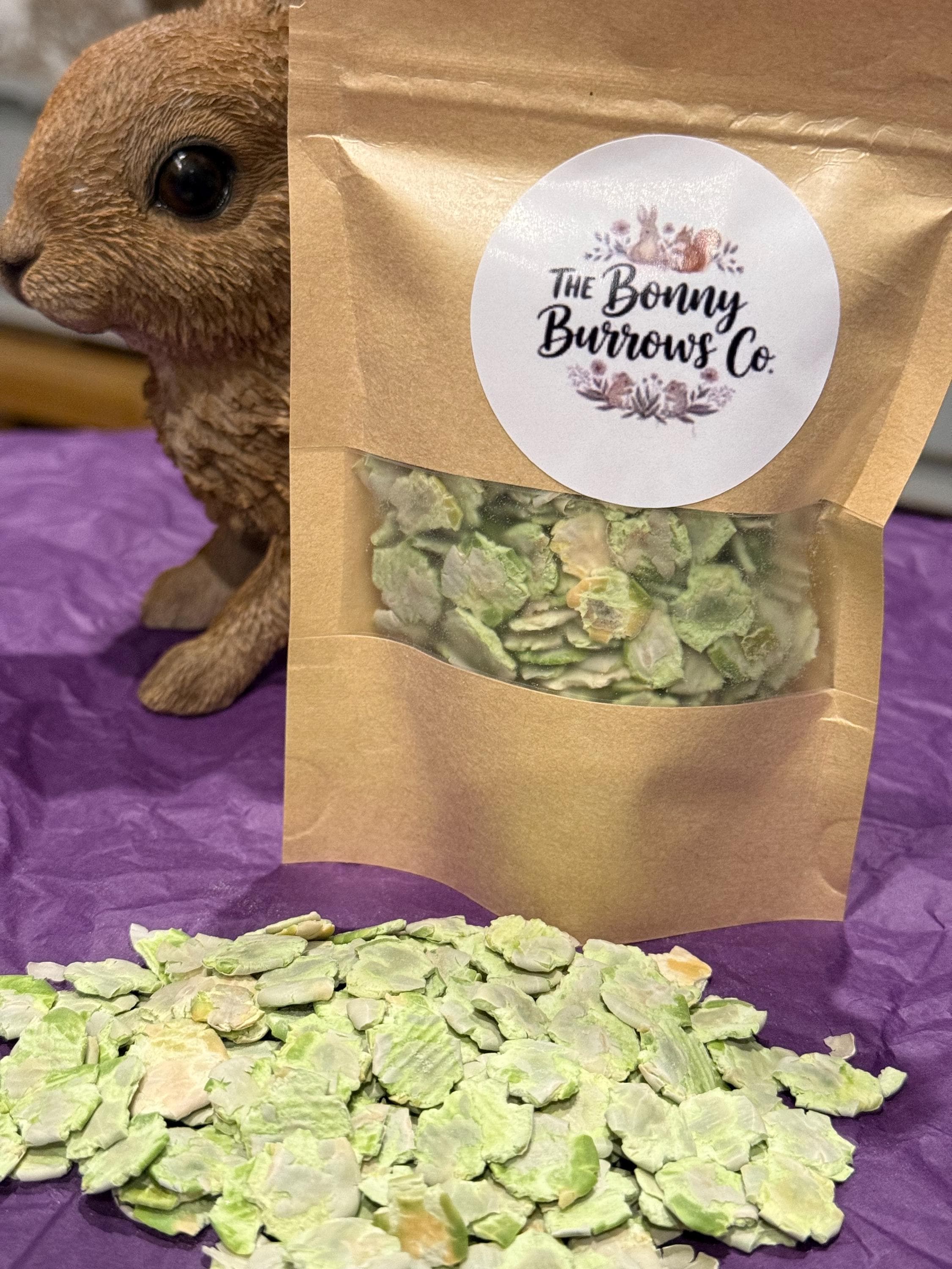 Organic Pea Flakes Small Animal Treats