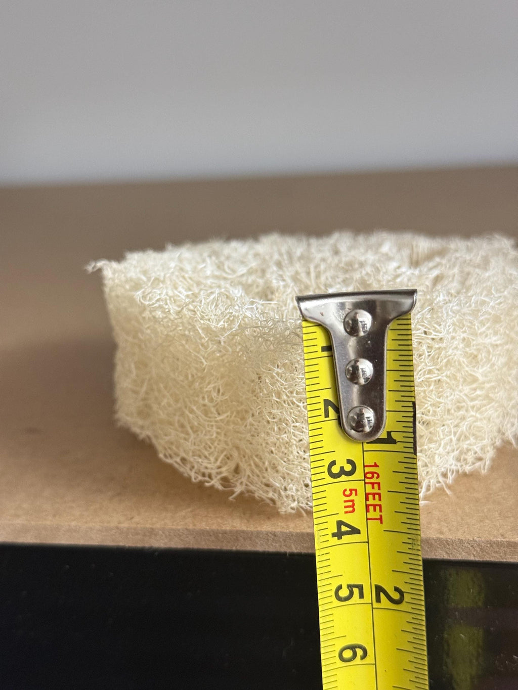 Chunky Natural Loofah Slice Thick - Enrichment For Small Animals