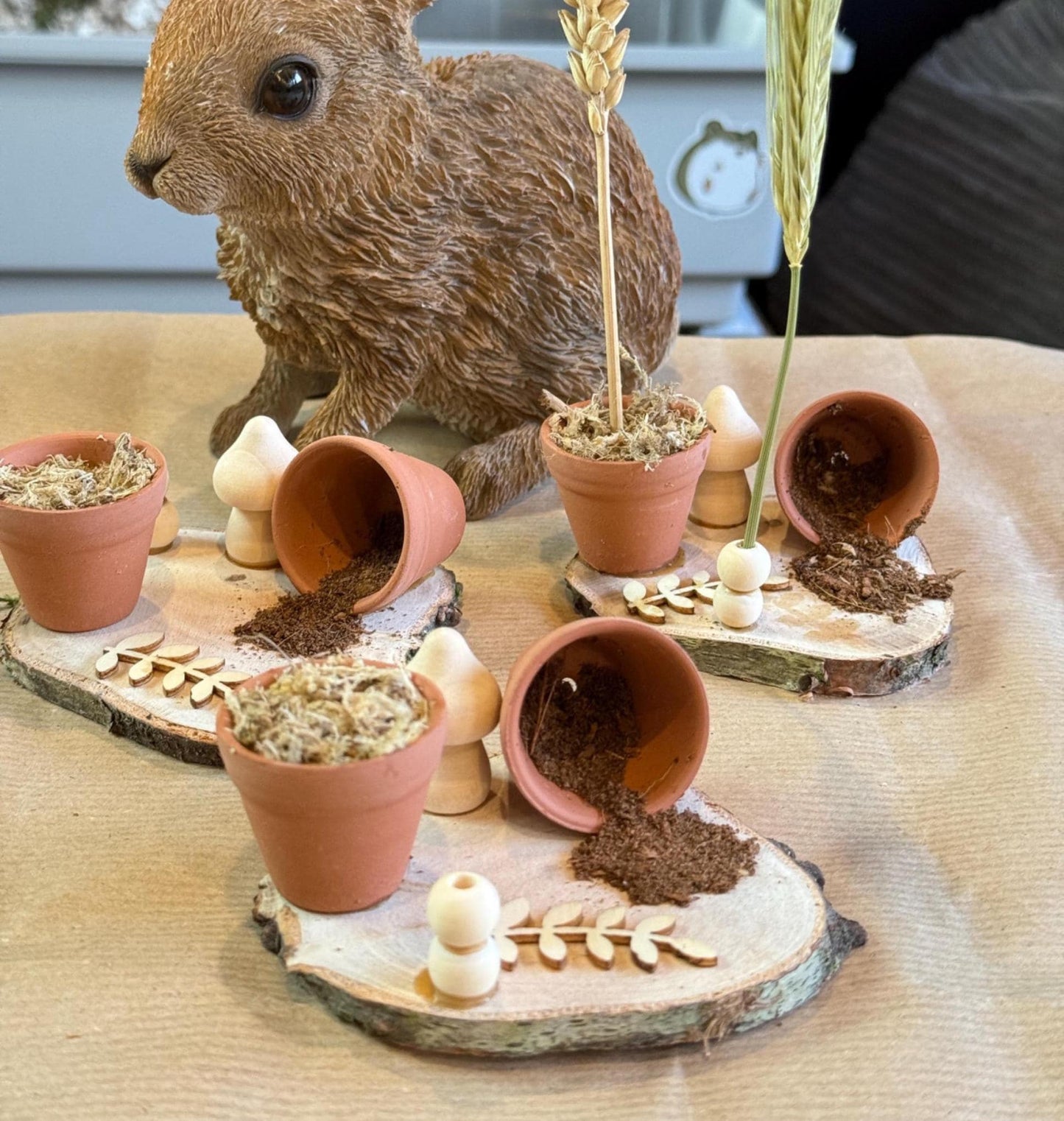 Hamster Spray Holder| Mini Garden Pot Theme | Small Animal Enrichment