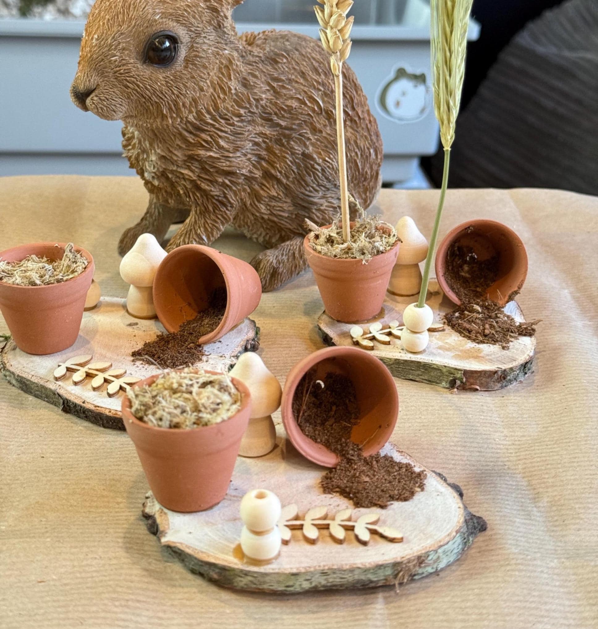 Hamster Spray Holder| Mini Garden Pot Theme | Small Animal Enrichment