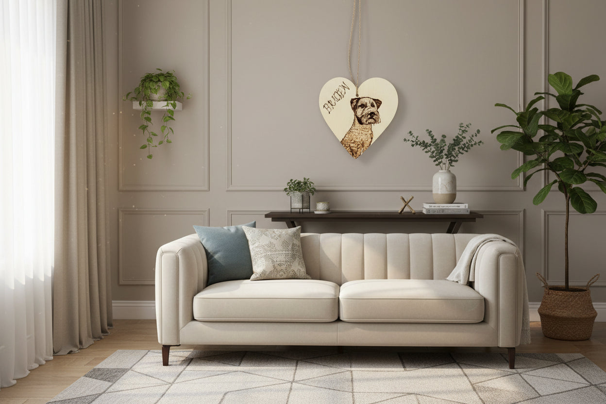 Custom Wood Burning Pet Portrait- Unique Pyrography Art Dog Lovers Gift