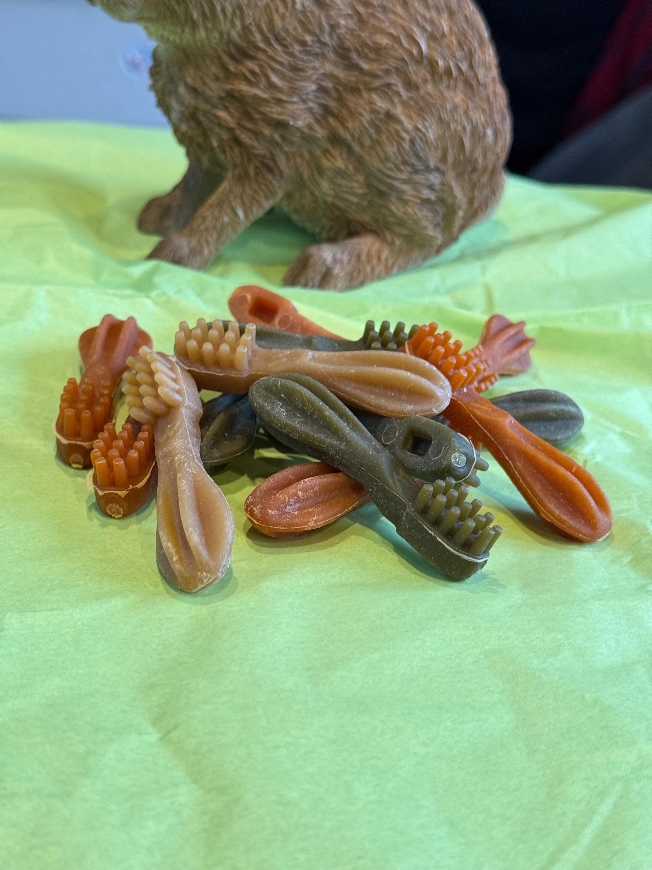 XS Whimzee Toothbrush Chews For Hamsters, Gerbils, Rats & Puppies