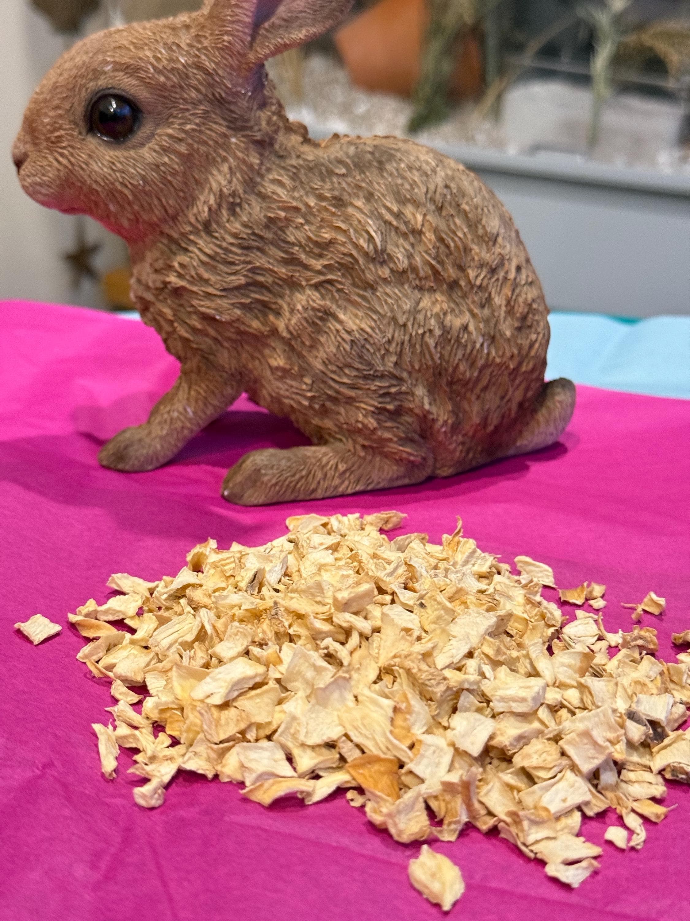 Dried Parsnip Flakes For Small Animals Hamster Treats
