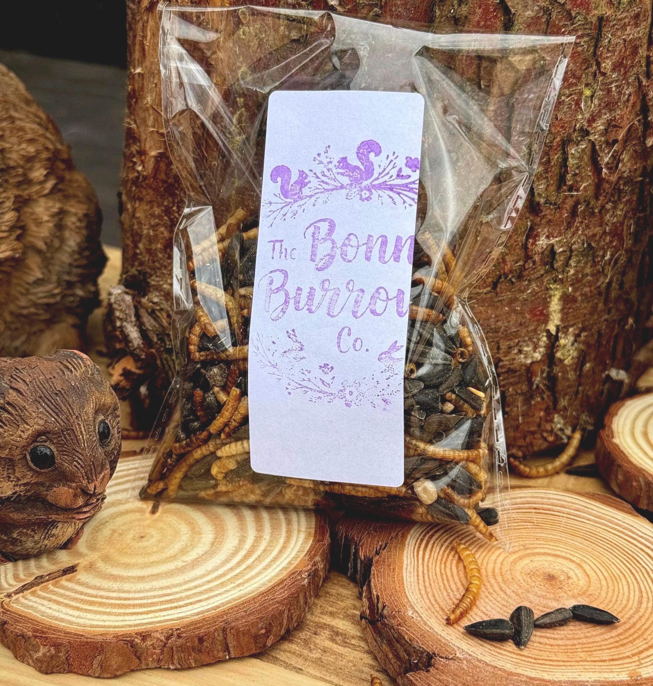 Dried Mealworm & Sunflower Seed Mix for Hamsters, Rats, Birds