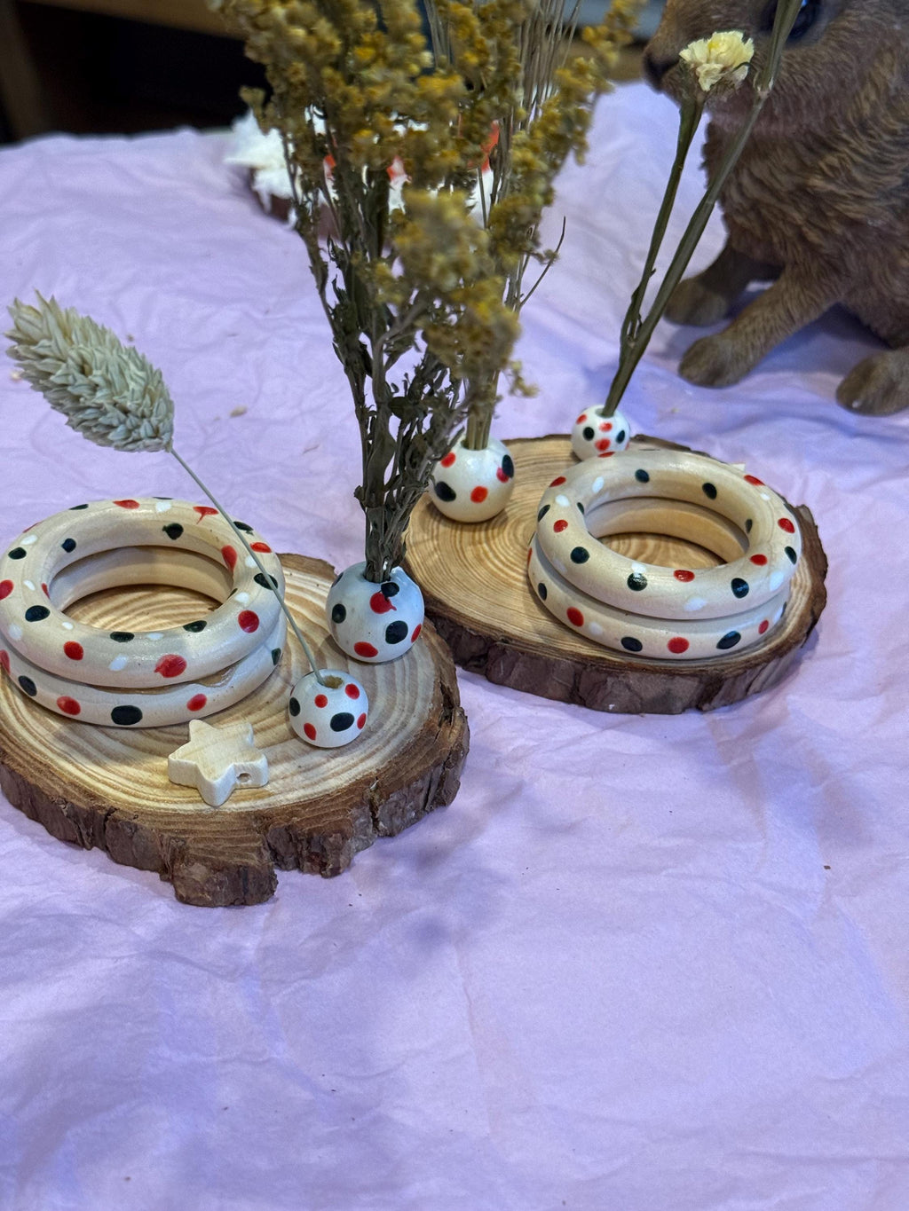 Christmas Spray and Treat Holder For Hamsters