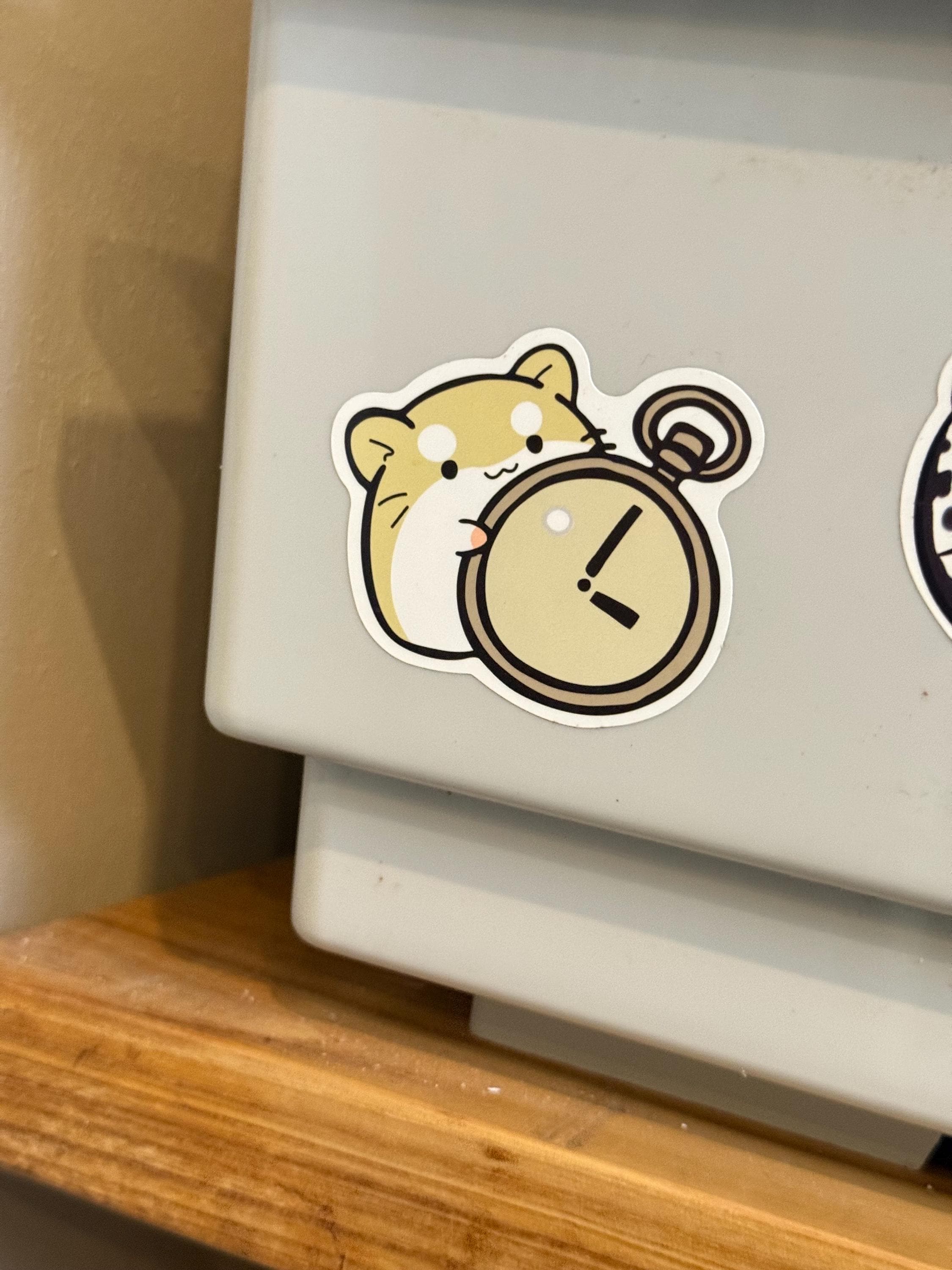 Hamster Cartoon Novelty Stickers, Hamster Room Decor