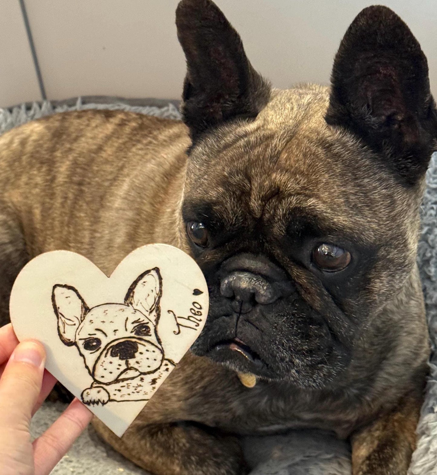 Custom Wood Burning Pet Portrait- Unique Pyrography Art Dog Lovers Gift