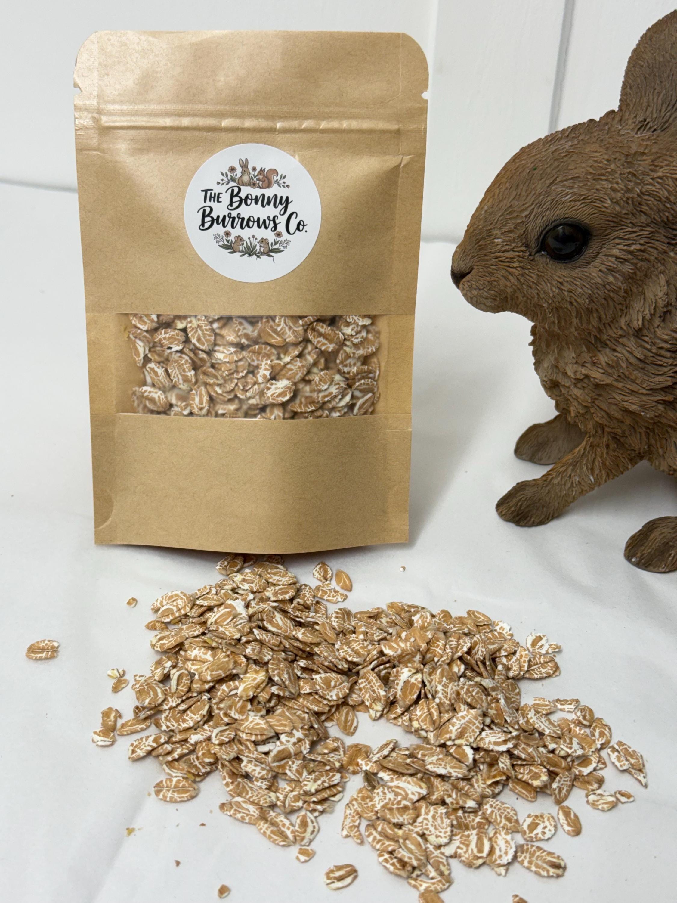 Dried Spelt Flakes, for Hamsters, Rats, Birds