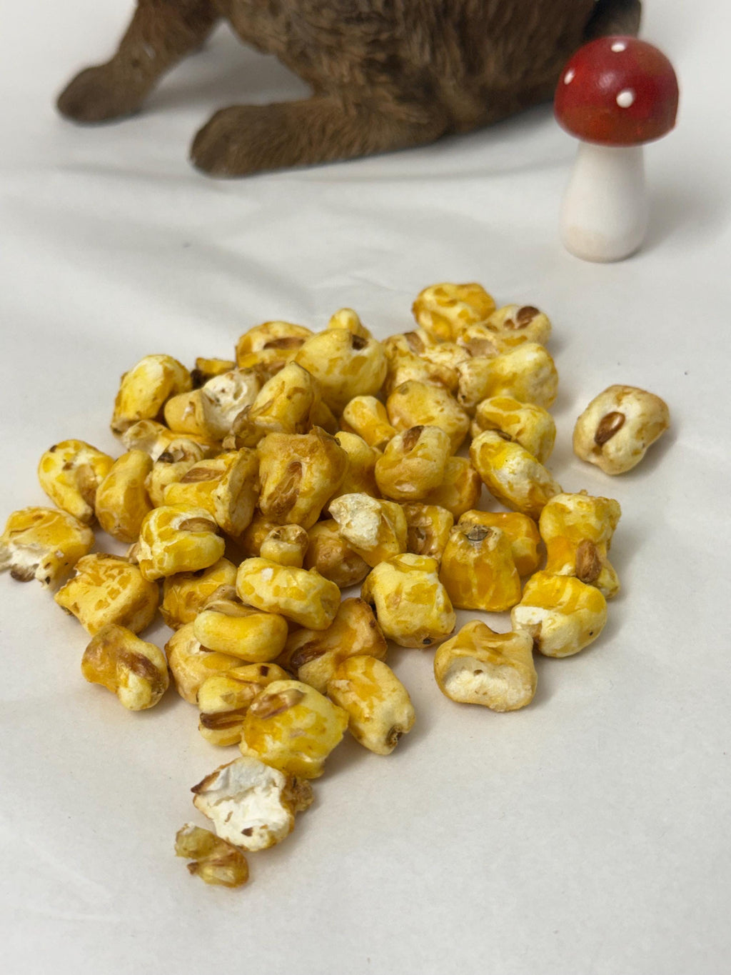 Puffed Corn Treats, for Hamsters, Rats, Birds