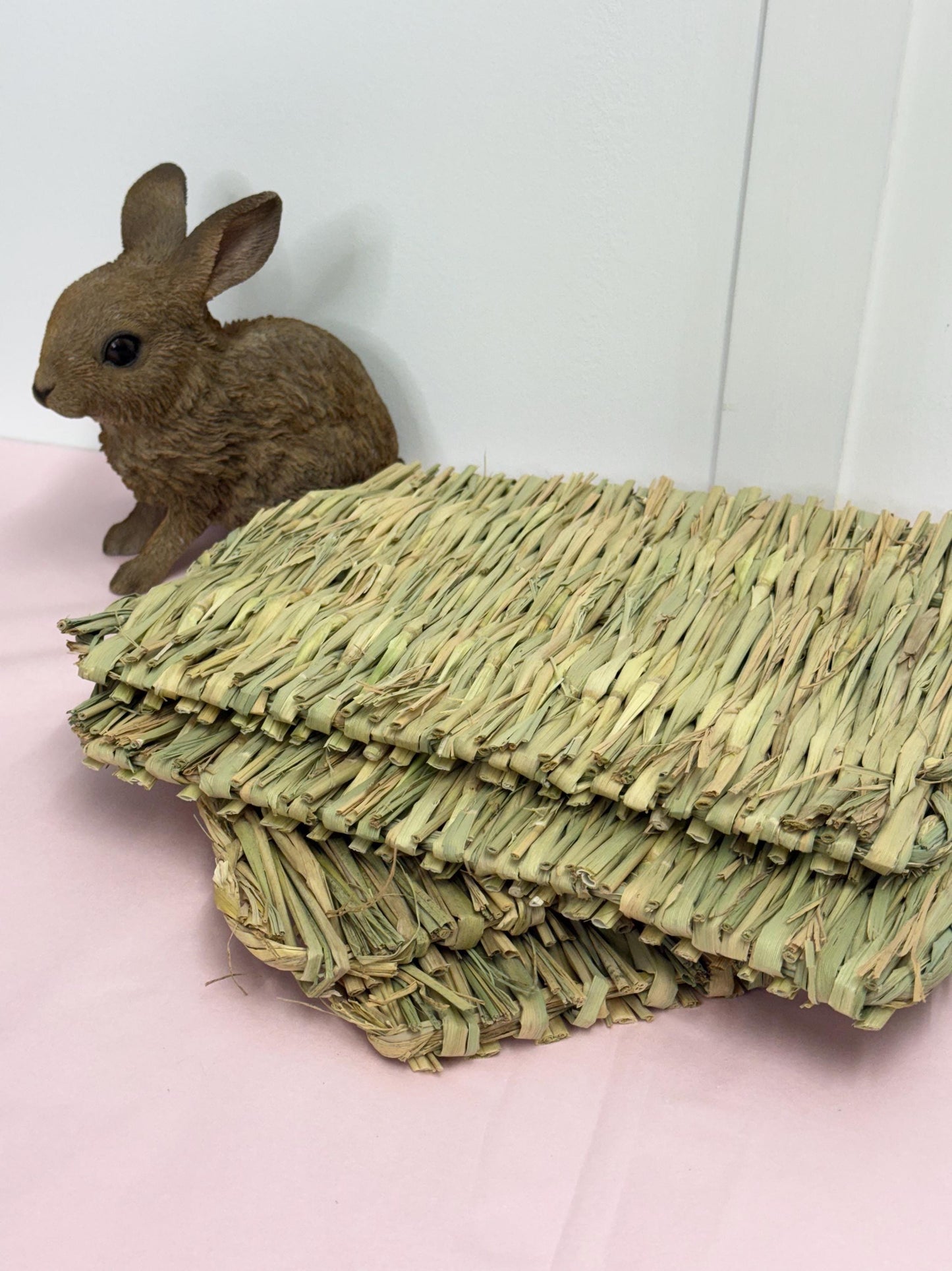 Grass Mats For Small Animal Cage Enrichment Rabbits, Guineapigs, Hamsters