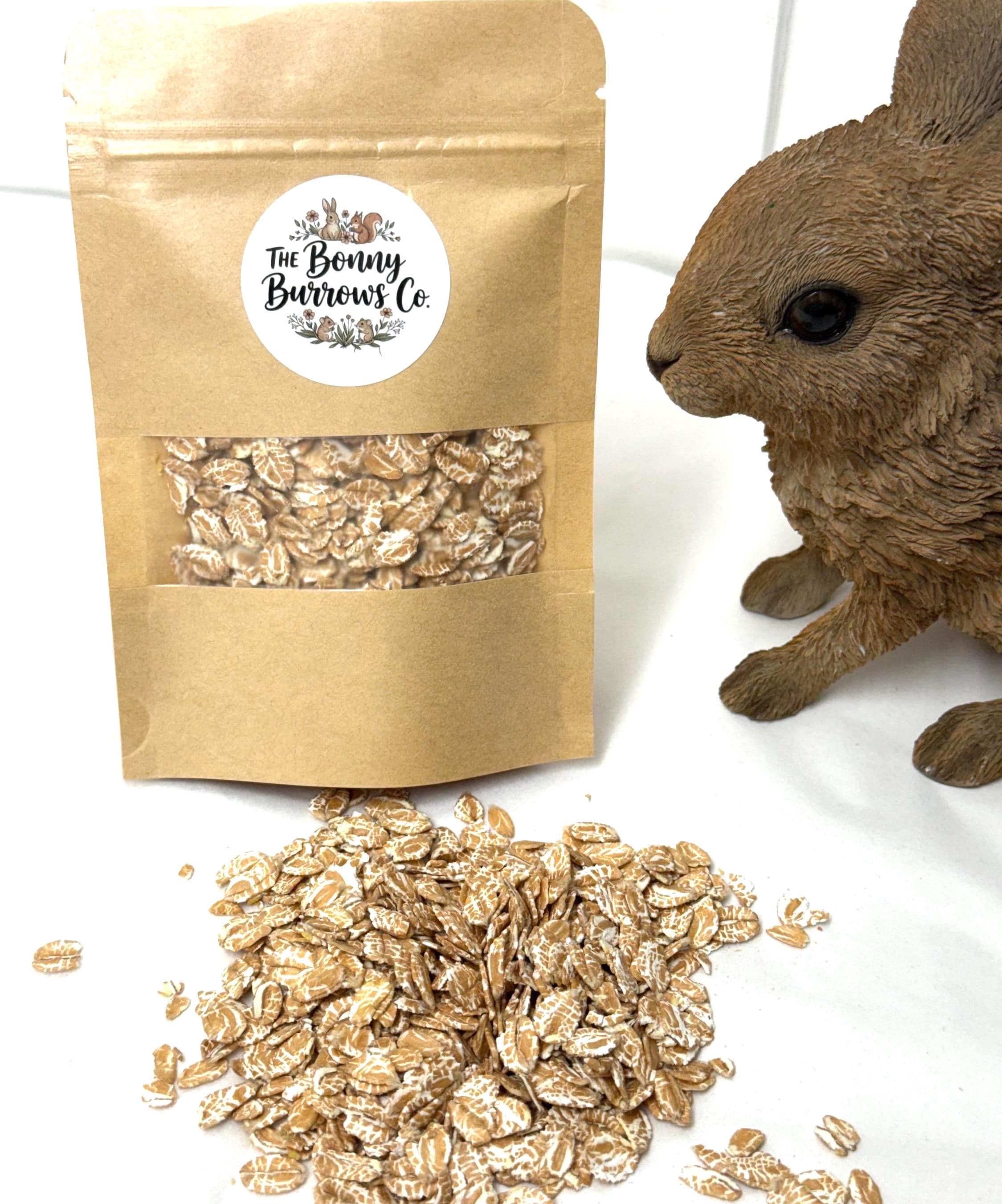 Dried Spelt Flakes, for Hamsters, Rats, Birds